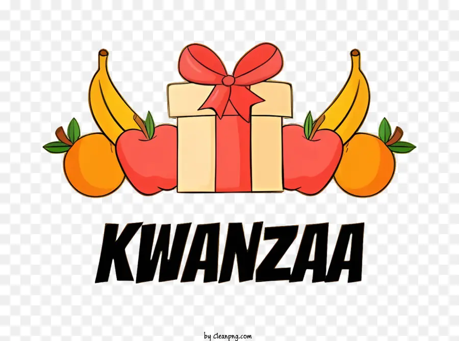 Kwanzaa，Fruits Et Cadeaux Kwanzaa PNG