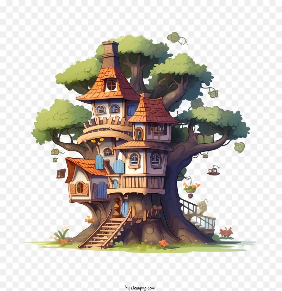 La Maison De L'arbre，Mignon PNG