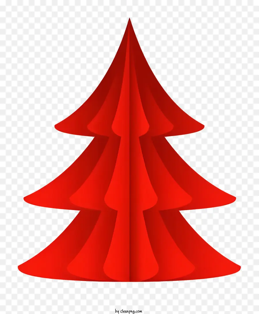 Arbre De Noël，Arbre De Noël Rouge PNG