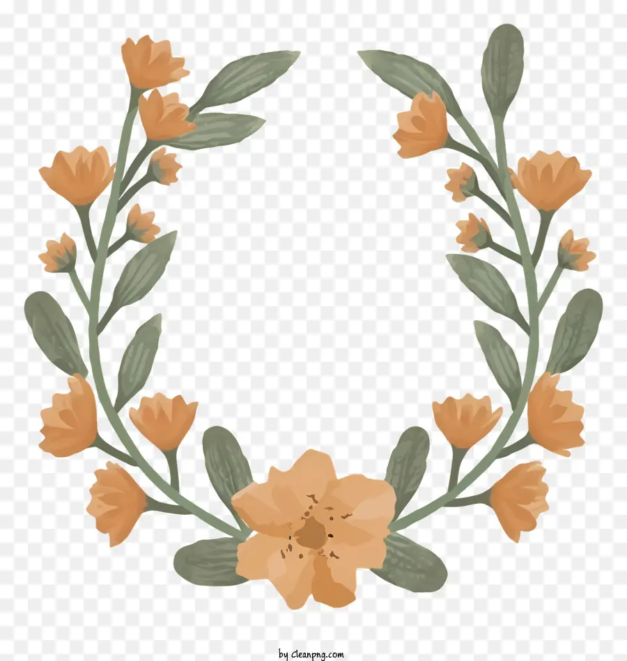 Couronne，Couronne Florale PNG