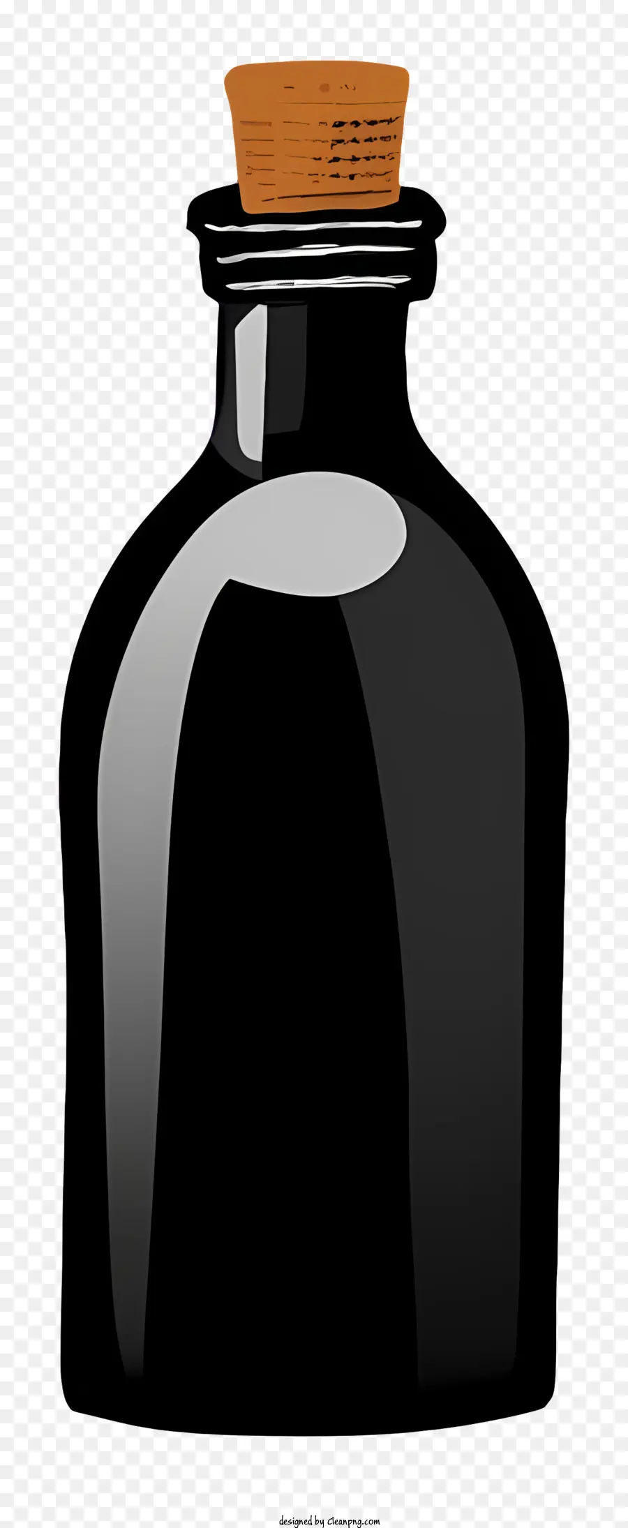 Bouteille Noire，Bouteille PNG