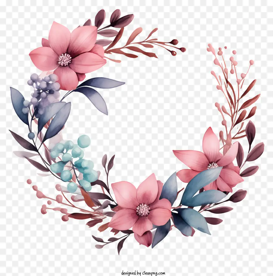 Couronne，Couronne Florale PNG