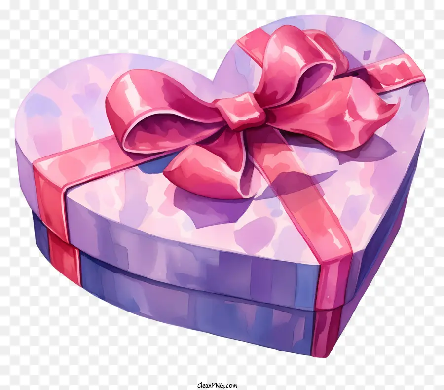 Heartshaped Boîte Cadeau，Rose De Boîte Cadeau PNG