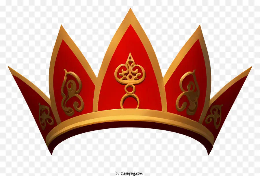 Couronne，Rouge PNG