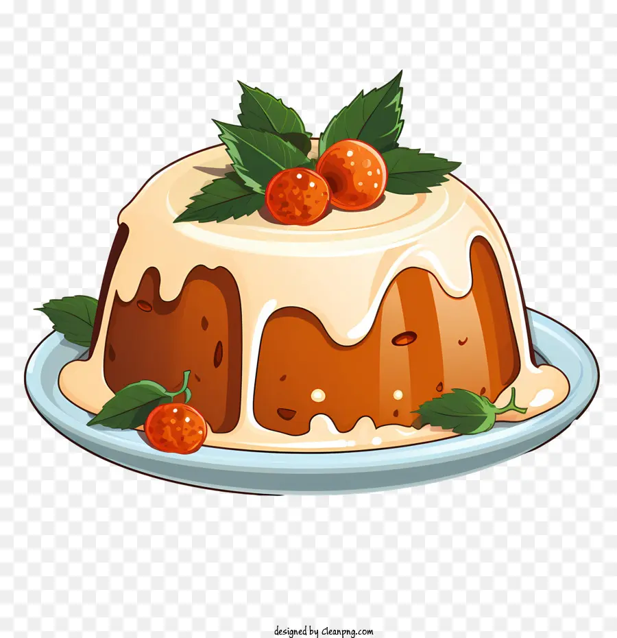 Gâteau，Pudding PNG