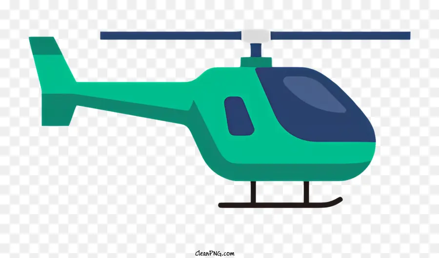 Hélicoptère Vert，Lames D'hélicoptère PNG