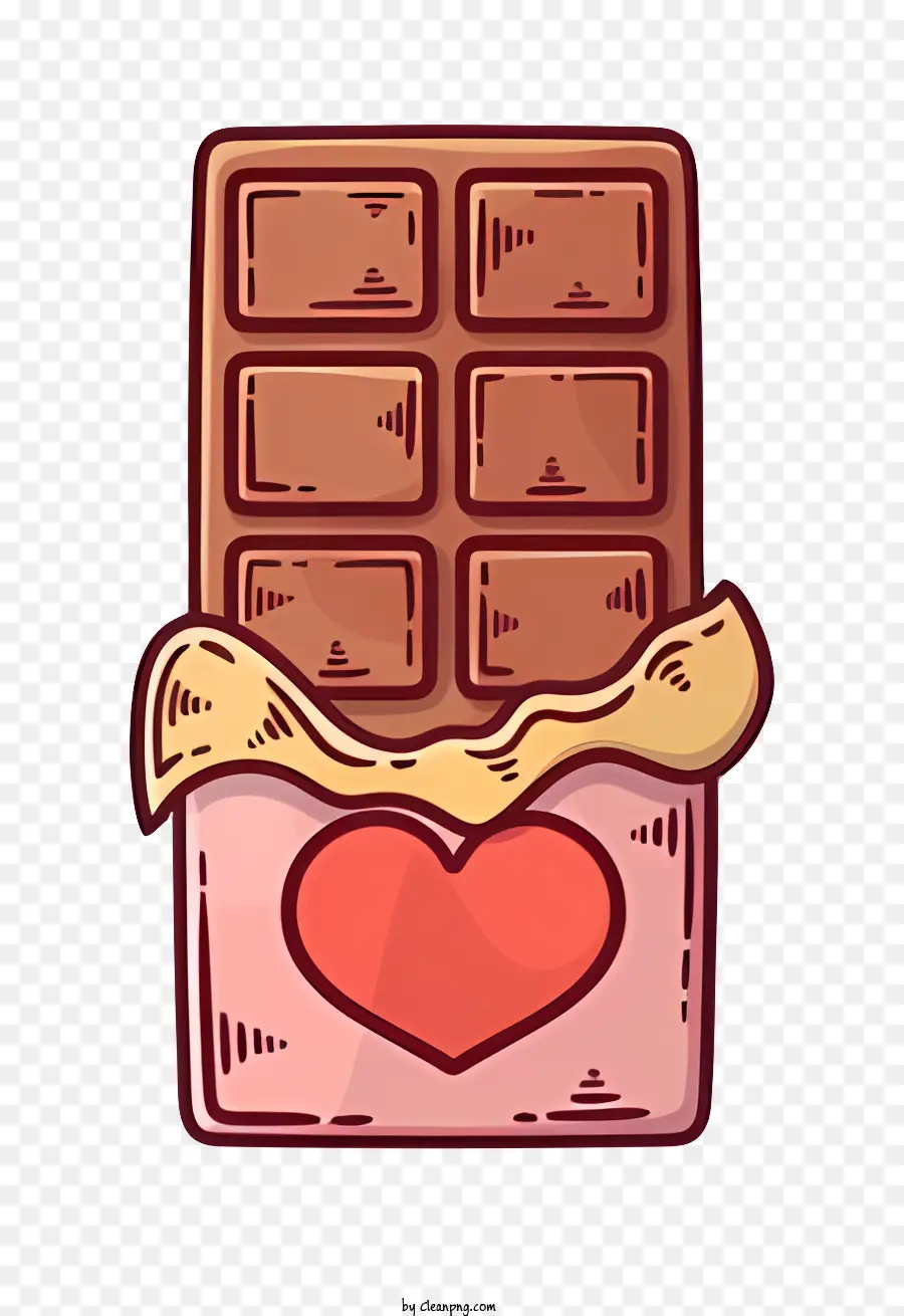 Boîte De Chocolat，Heartshaped Chocolat PNG