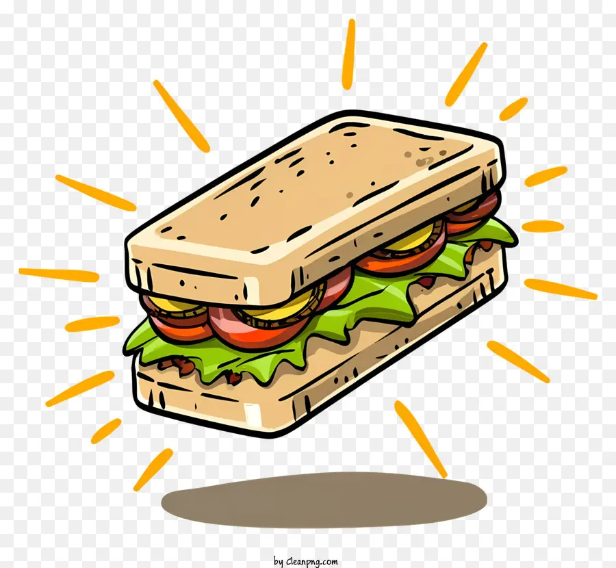 Sandwich，Pain PNG