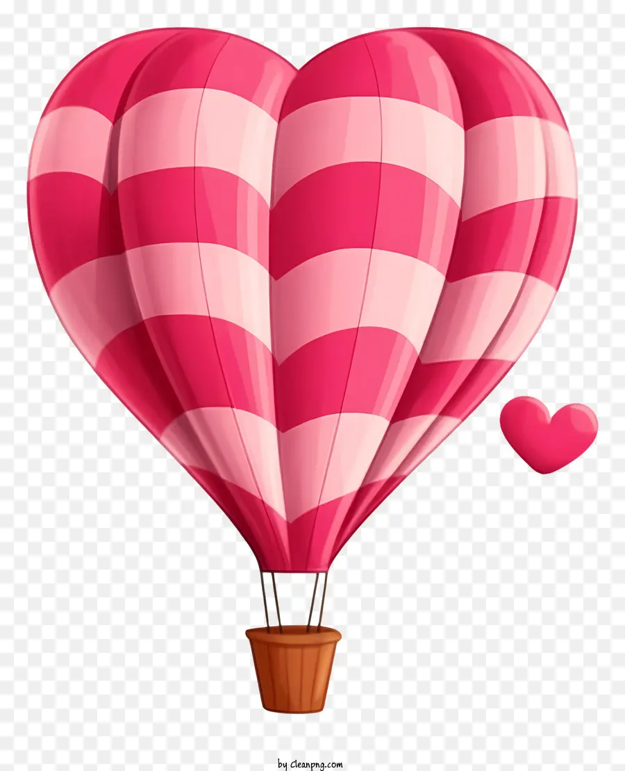 Montgolfière，Ballon Coeur PNG