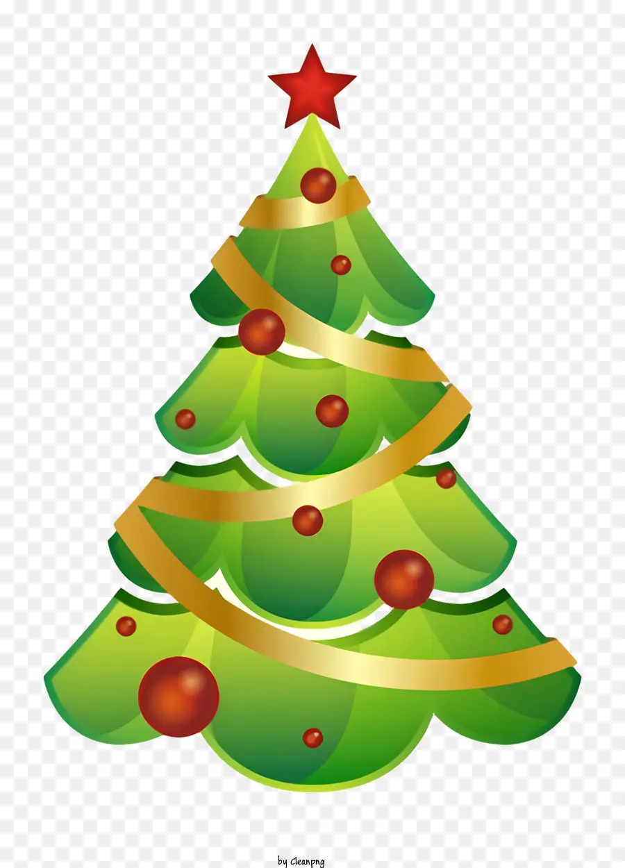 Arbre De Noël，Feuilles Vertes PNG