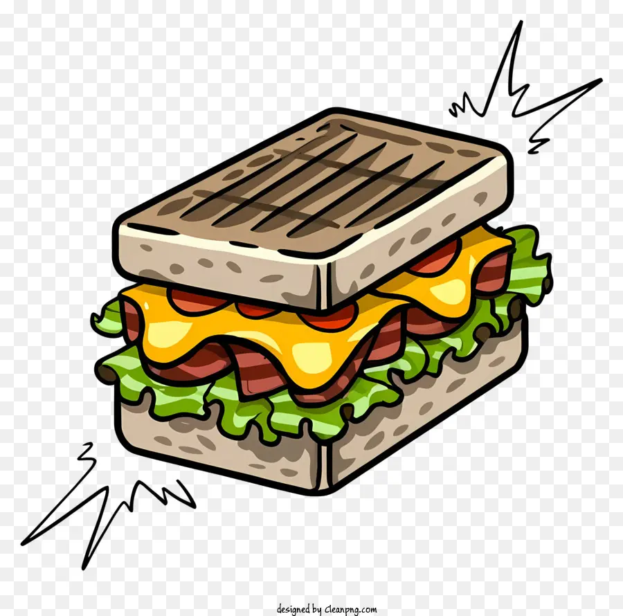 Sandwich，Bacon PNG