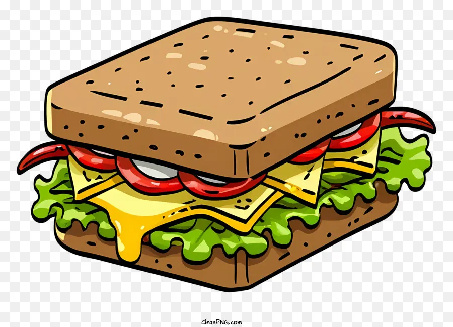 Sandwich，Fromage PNG