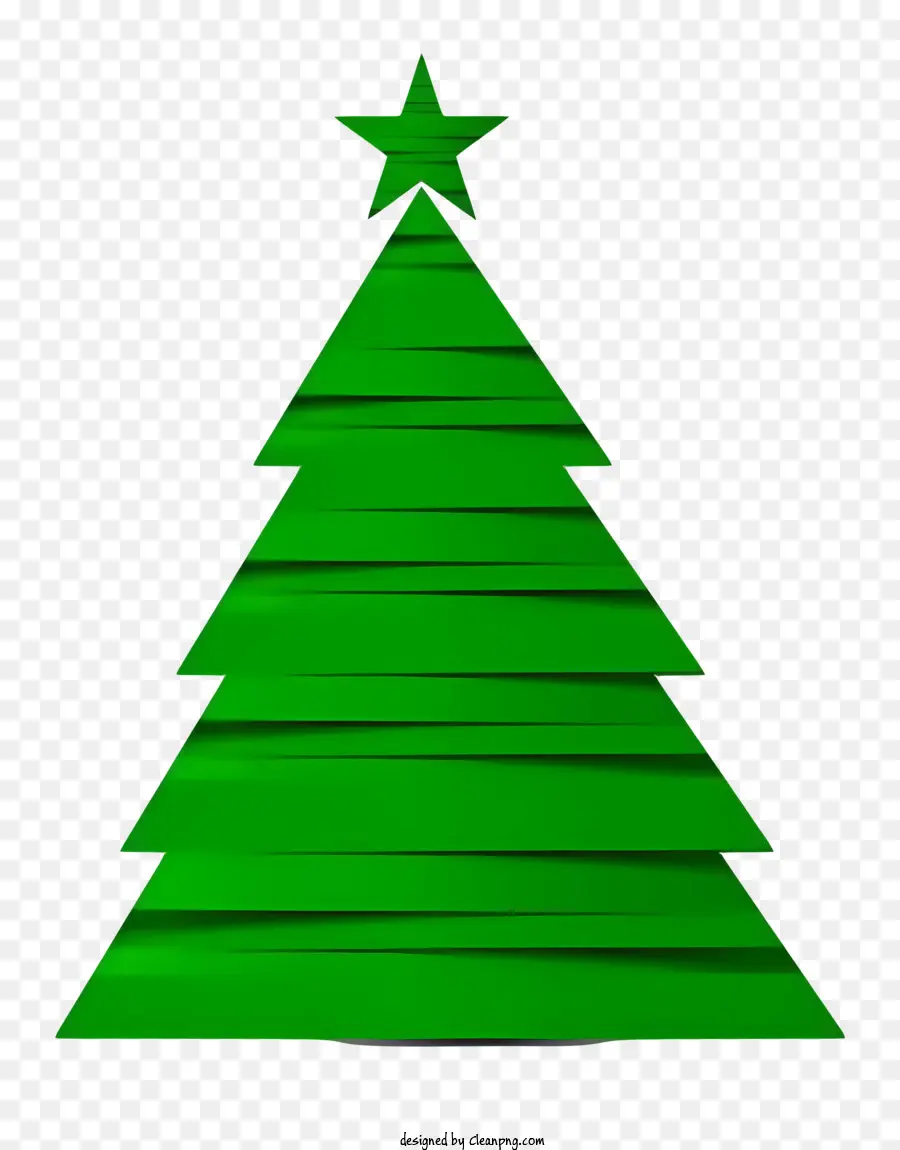 Papier De Noël，Artisanat En Papier 3d PNG