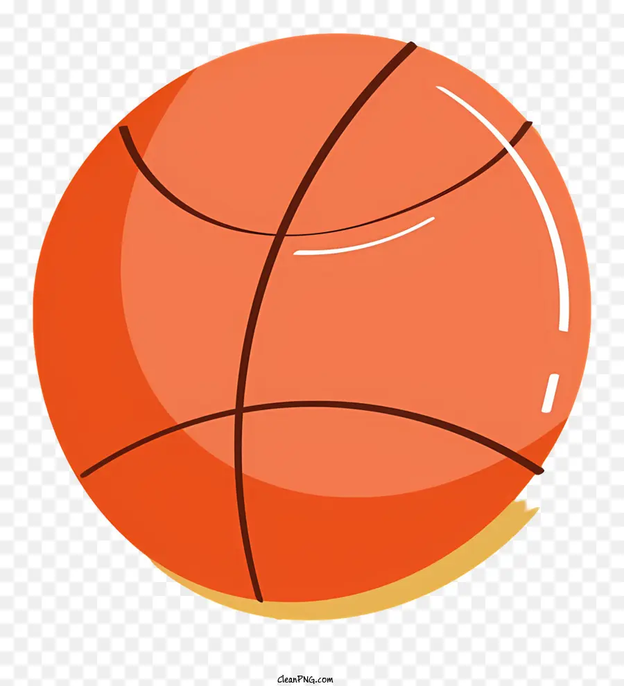 Basket Ball Rouge，Illustration Sportive PNG