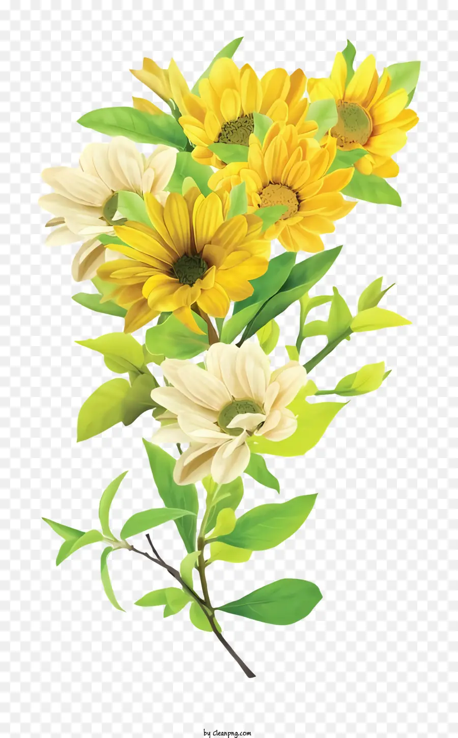 Bouquet，Tournesols PNG