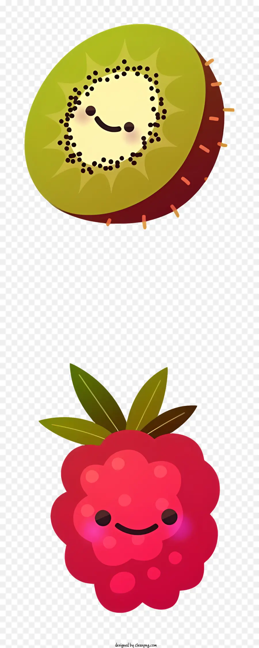 Fruit Souriant，Fruits Mignons PNG