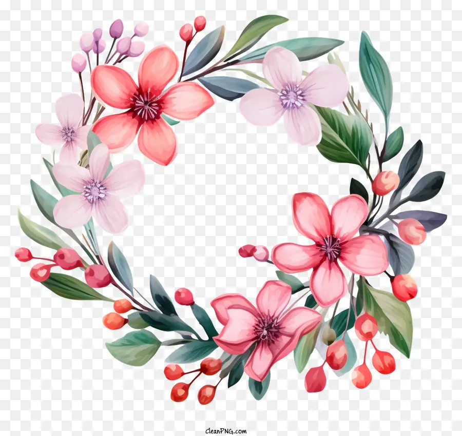 Couronne，Couronne Florale PNG