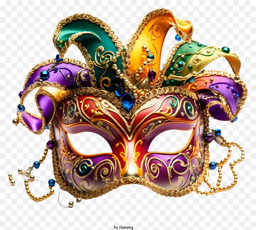 Masque De Carnaval，Masque Coloré PNG