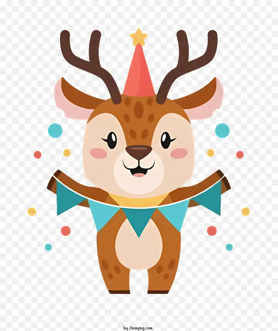 Cerf Mignon，Cerf De Fête PNG