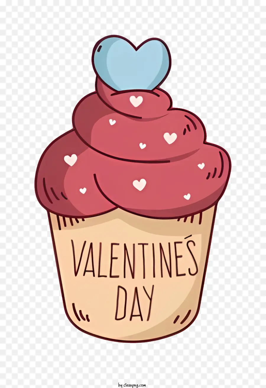 Cupcake，Le Jour De Valentines PNG