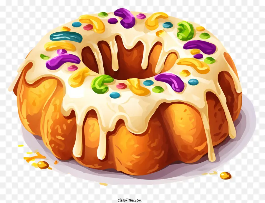 Gâteau Au Chocolat，Gâteau Coloré PNG