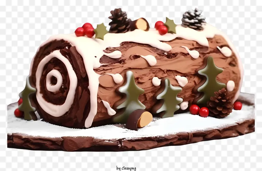 Gâteau De Noël，Chapeau De Santa PNG