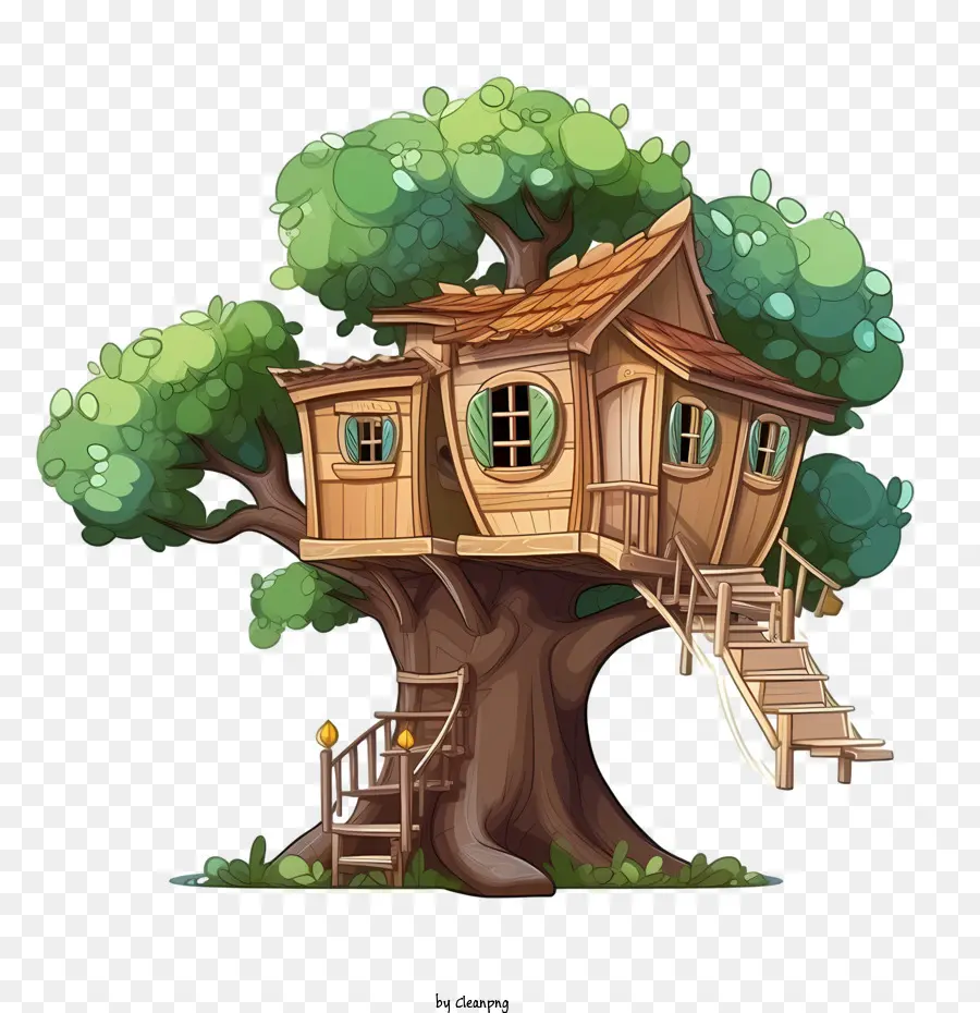 La Maison De L'arbre，La Forêt PNG