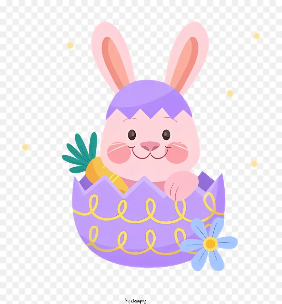 Lapin En Coquille D'oeuf，Lapin PNG