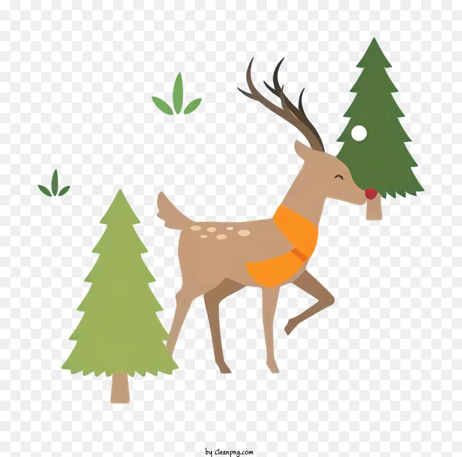 Cerf，Bois PNG