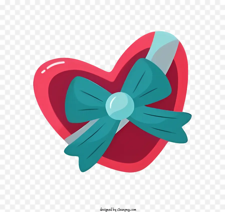 Forme De Coeur，Coeur Avec Arc PNG