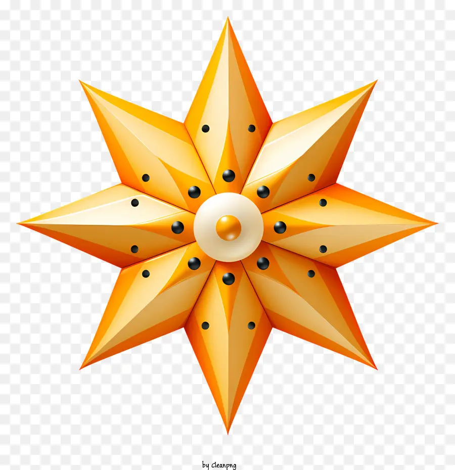 étoile D'or，étoile Symétrique PNG