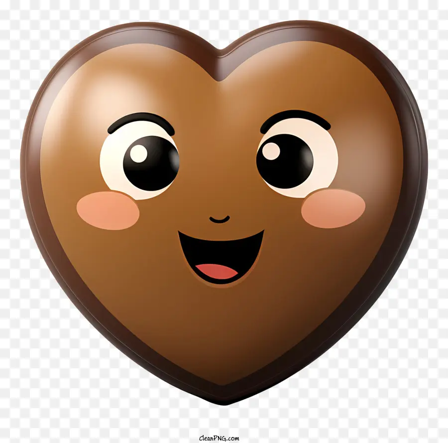 Chocolat Coeur，Chocolate Heureux PNG