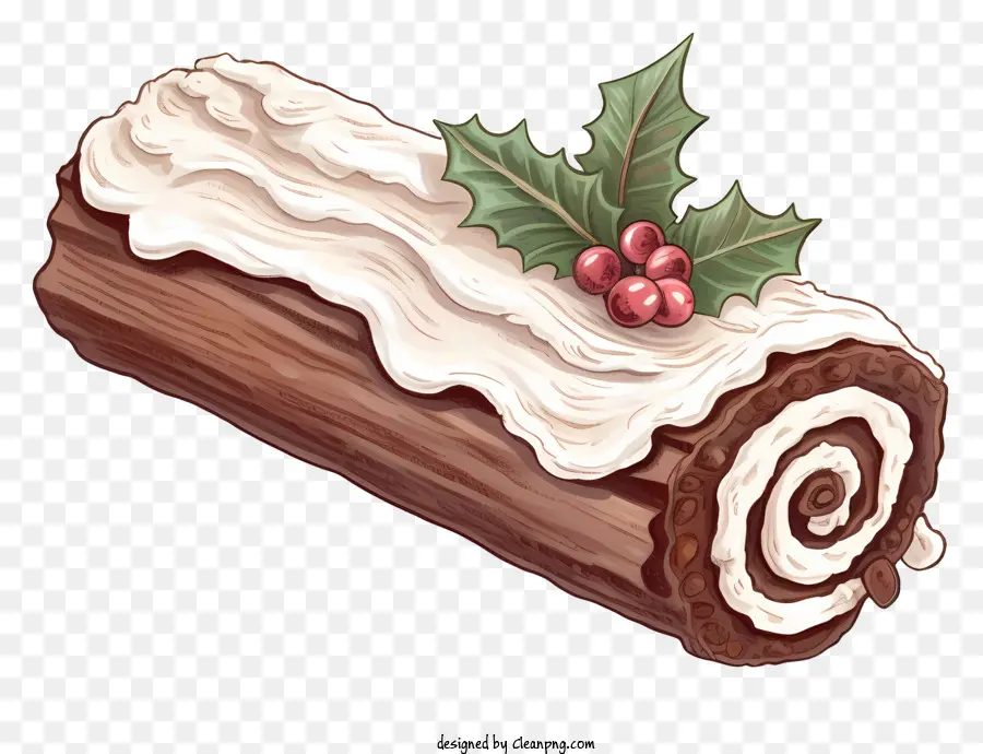 Biscuit De Noël，Gâteau à La Bûche De Noël PNG