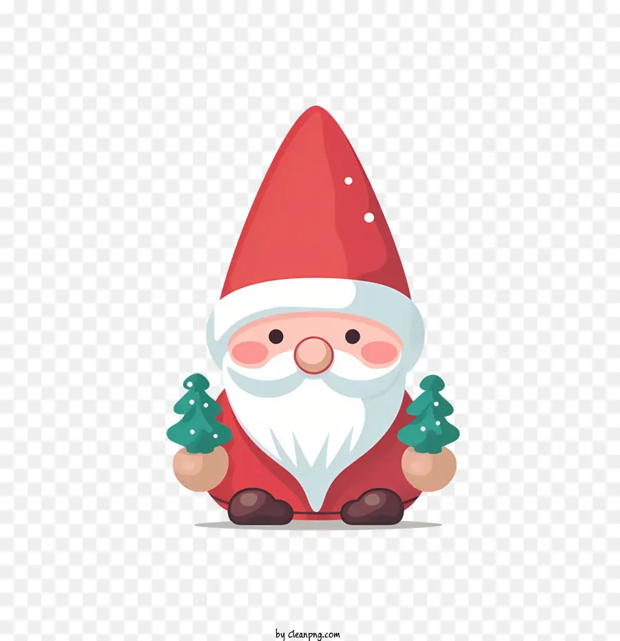 Gnome De Noël，Gnome Au Chapeau Rouge PNG