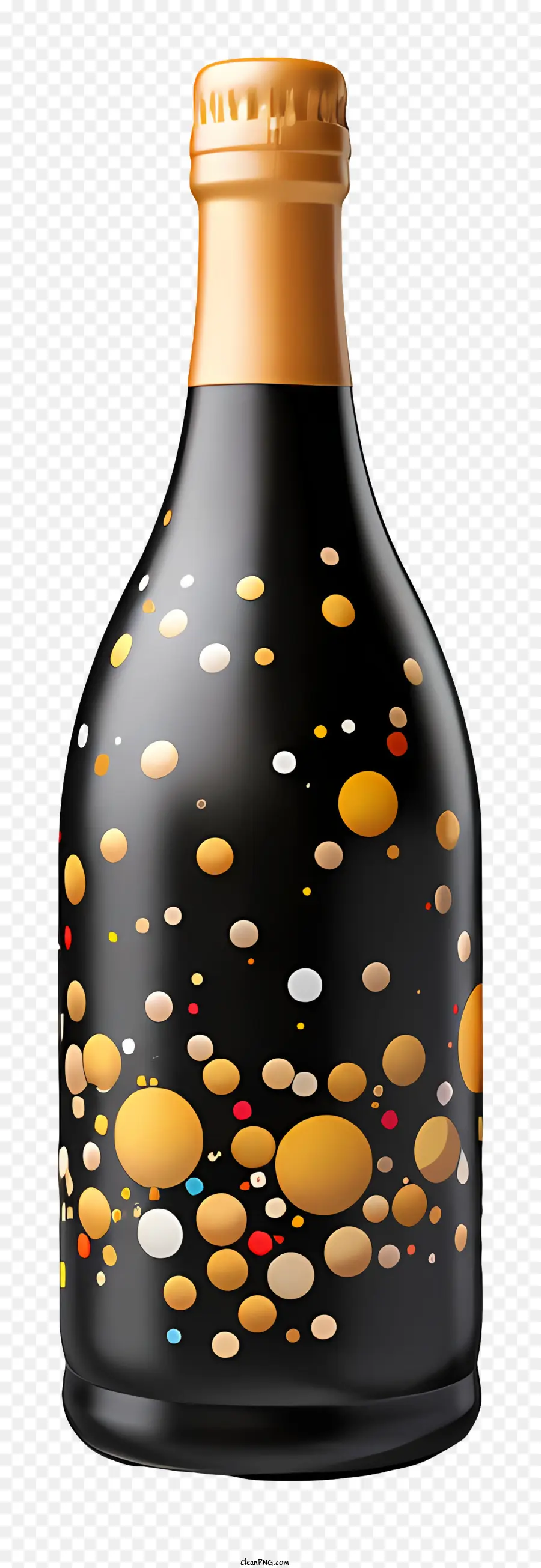 Bouteille De Couleur Foncée，Bouteille Décorative PNG