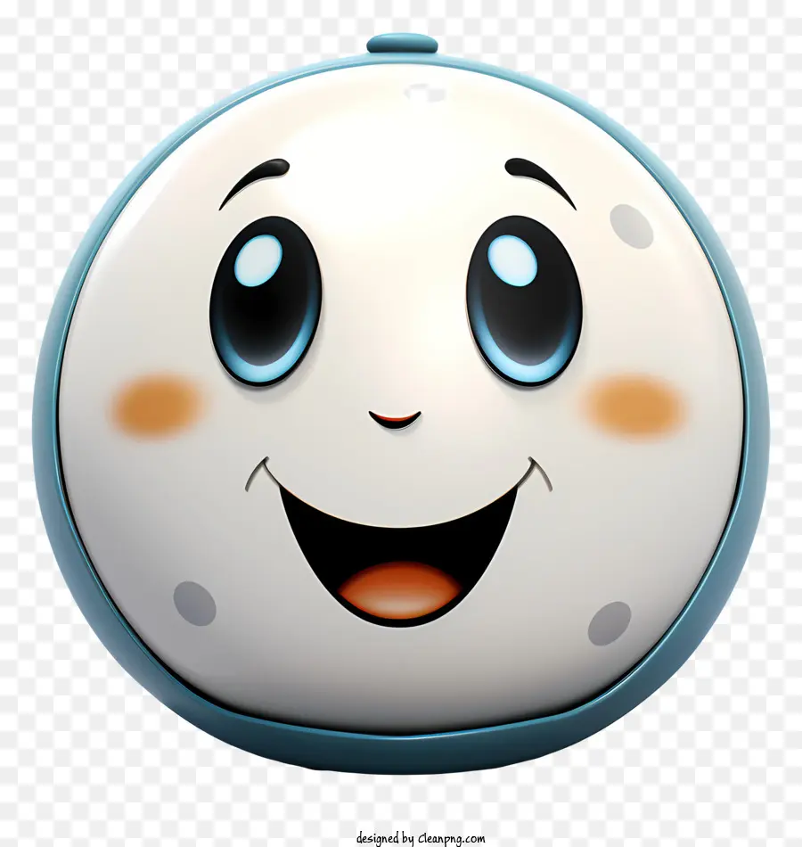 Visage Souriant，Objet Rond PNG