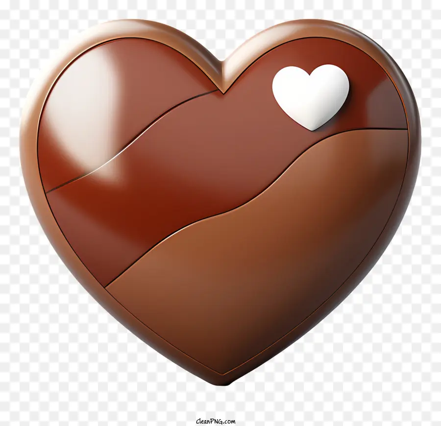 Chocolat Coeur，Heartshaped Chocolat PNG