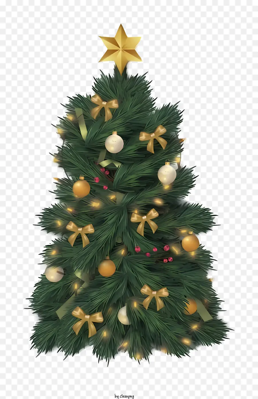 Arbre De Noël，Branches Vertes PNG