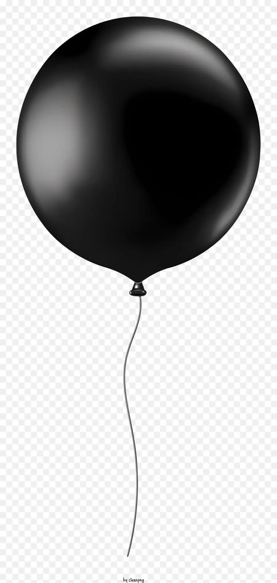 Ballon Noir，Flottant Ballon PNG