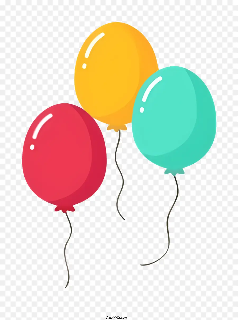 Ballons，Coloré PNG