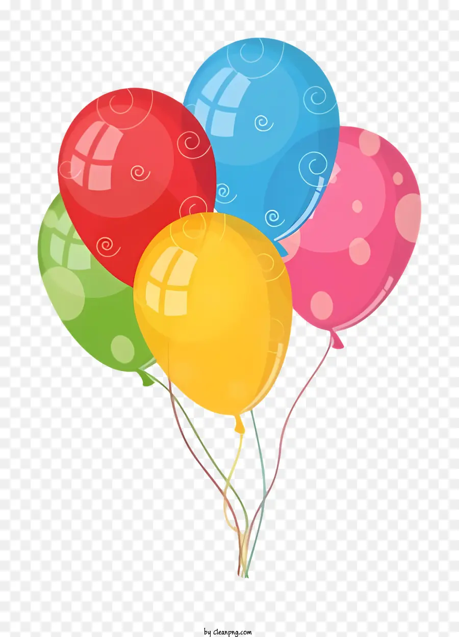 Ballons，Hélium PNG