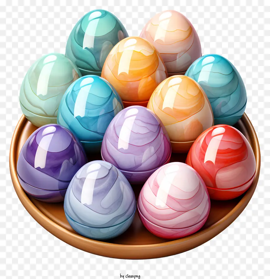 Oeufs Colorés，Œufs PNG