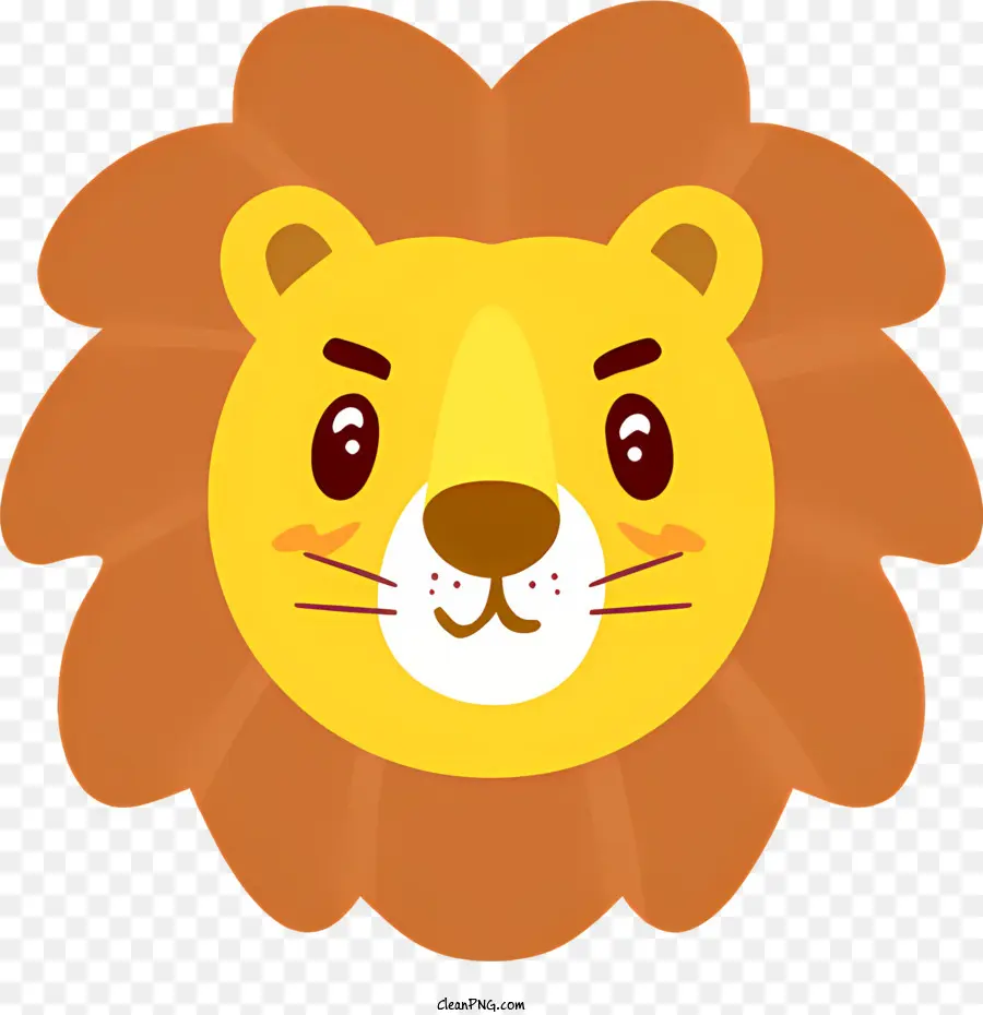 Lion，Lion Sympathique PNG