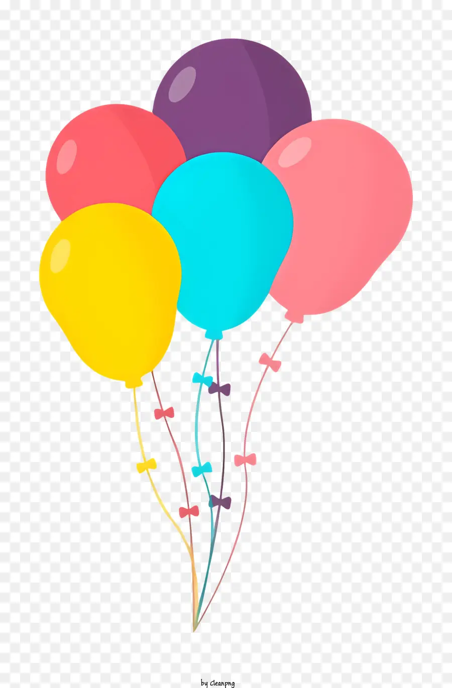 Ballons Colorés，Ballons PNG