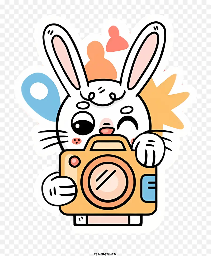 Dessin Animé Lapin，Lapin Mignon PNG