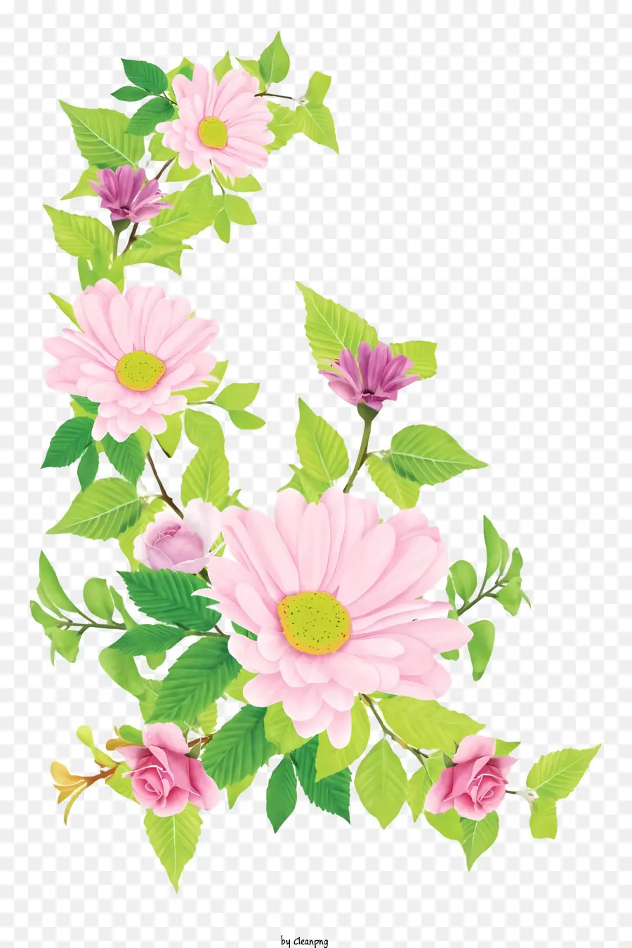 Composition Florale，Fleurs PNG