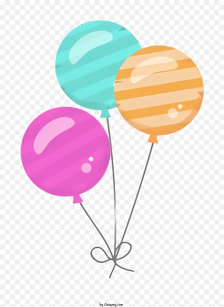 Ballons，Ballons Colorés PNG