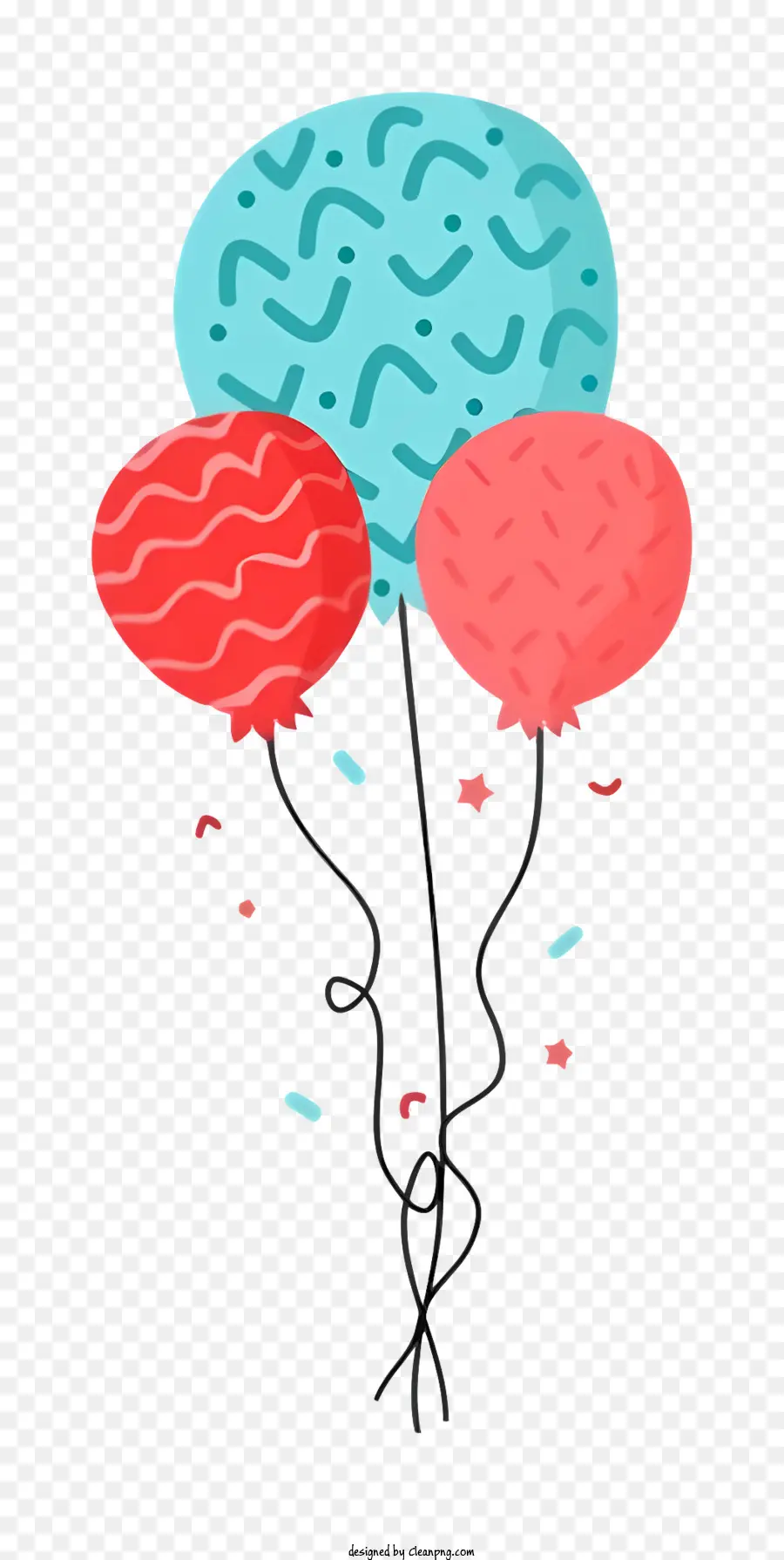 Ballons，Ballons Rouges PNG