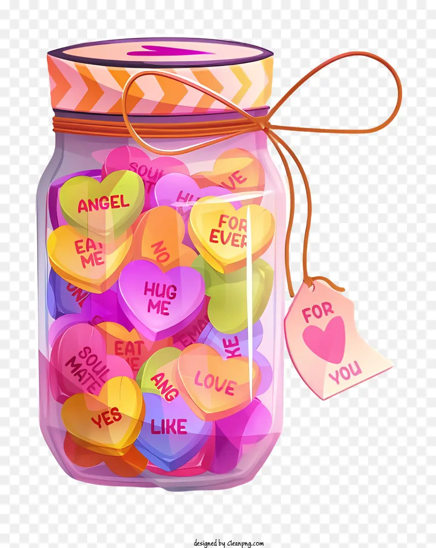 Saint Valentin，Coeurs De Bonbons PNG