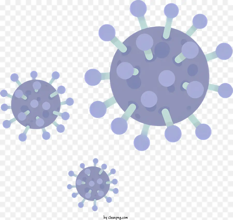 Virus，Illustration Virale PNG